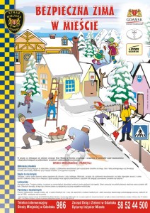 Bezpiecznie w mieście - zima 2010