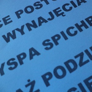 Nielegalnie rozwieszał ulotki