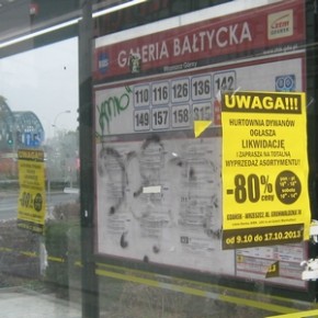 Brak zezwolenia na plakaty