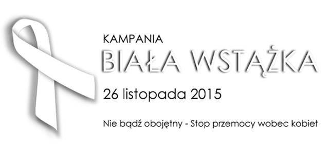 biała wstążka- banner