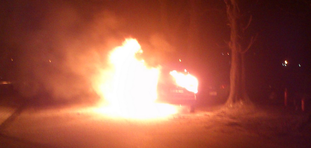 Mercedes jak pochodnia