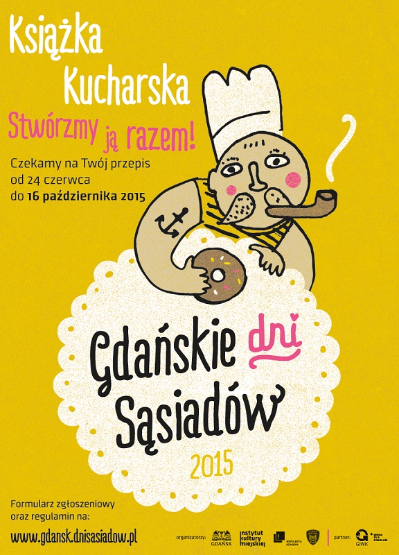 Sąsiedzka książka kucharska - plakat promocyjny
