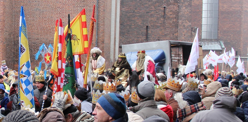 Orszak Trzech Króli w Gdańsku - 6 stycznia 2016 r.