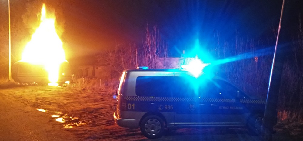 Groźny pożar na Olszynce