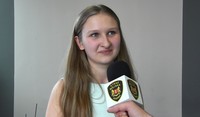 Roksana Krzemińska, zwyciężczyni IX Olimpiady Wiedzy o Bezpieczeństwie
