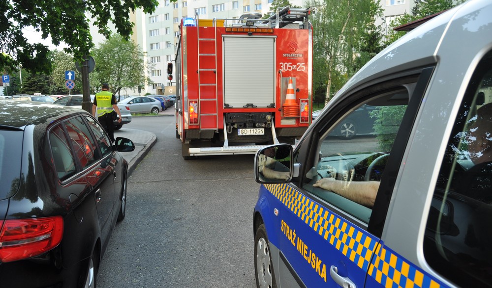 Droga pożarowa to nie parking!