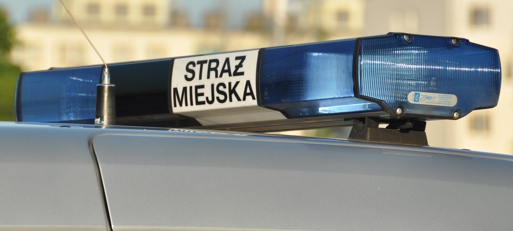 Potrącony na chodniku