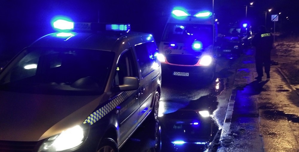 Potrącony na Kępnej