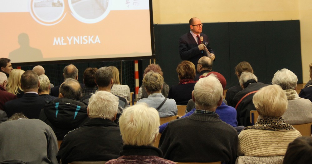 Młyniska: Prezydent rozmawiał z mieszkańcami