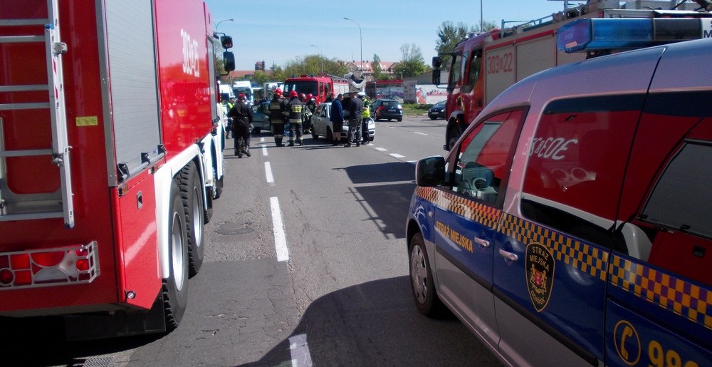 Wypadek na Trakcie św. Wojciecha