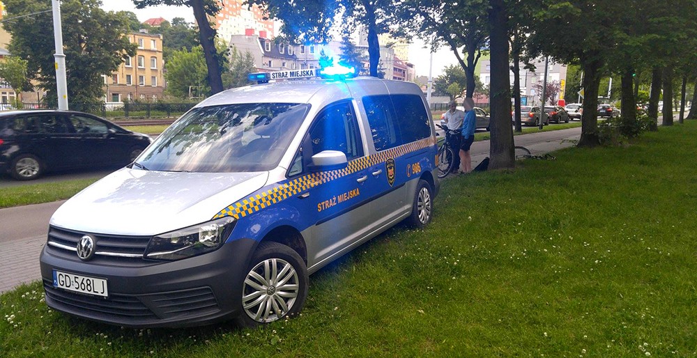 Zderzenie rowerów, sprawca nietrzeźwy