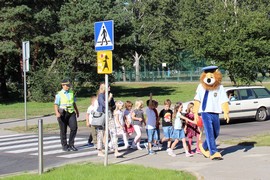 Bezpieczny uczeń w drodze do szkoły