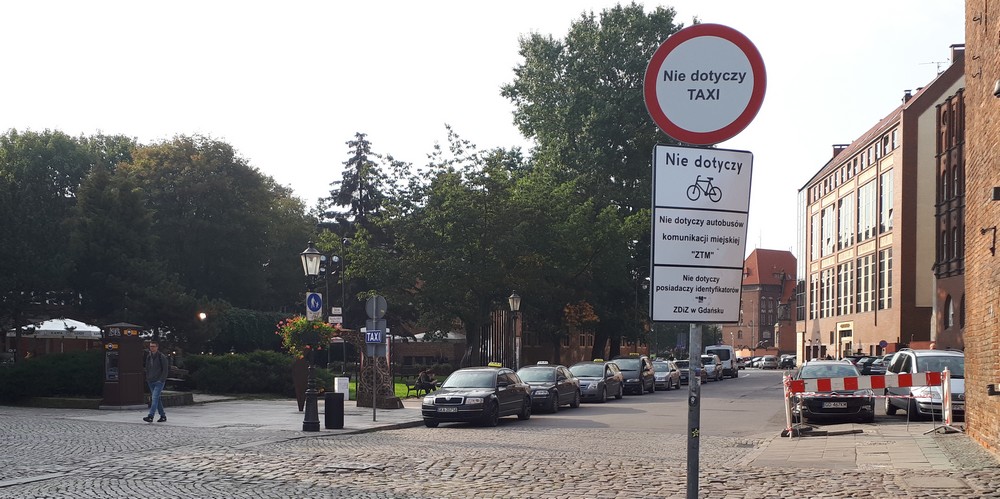 Trakt pieszy nie dla kierowców
