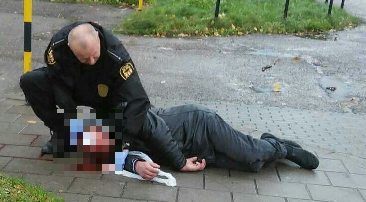 Groźny upadek i szybka pomoc