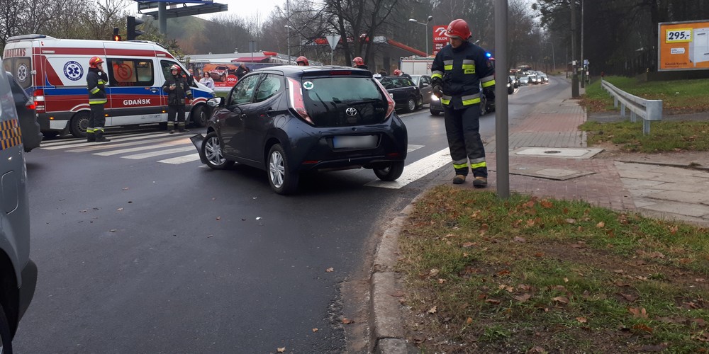 Groźna kolizja w centrum miasta