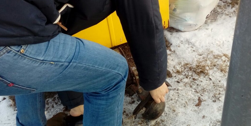 Najadł się wstydu, zapłacił i posprzątał