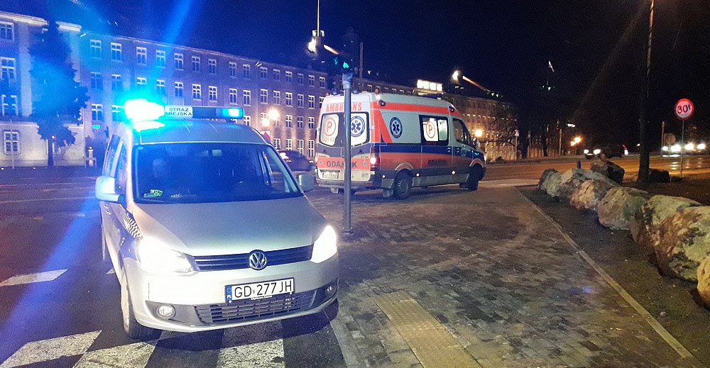 Straciła orientację, pomogli strażnicy