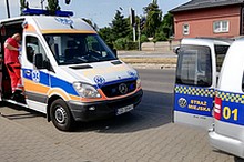 Mimo ran, myślał głównie o chorej żonie