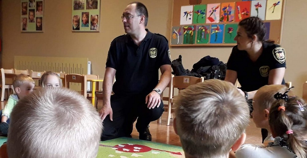 Dzielnicowi wśród najmłodszych