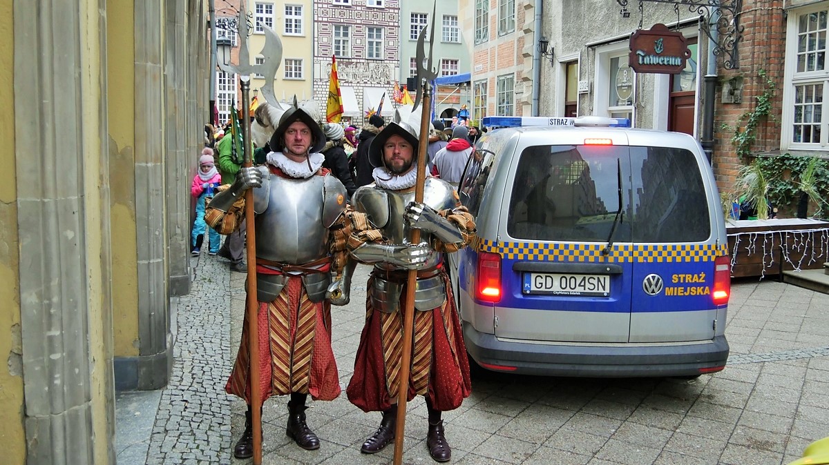 Miejskie draby w gdańskim orszaku Trzech Króli