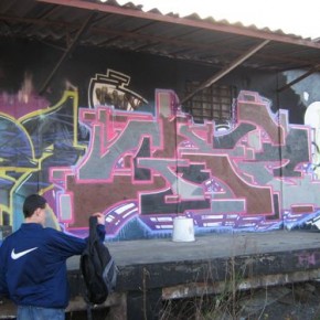 Graffiti na Miedzianej