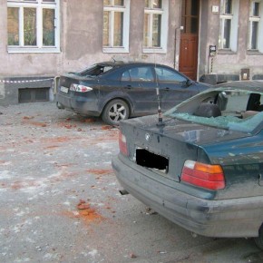 Uszkodzenia samochodów