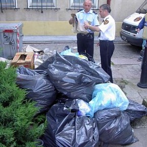 Codzienna praca funkcjonariuszy Straży Miejskiej