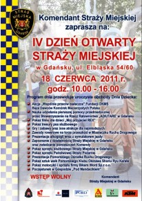 IV Dzień Otwarty Straży Miejskiej w Gdańsku