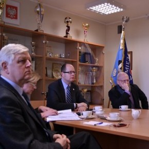 Odprawa Straży Miejskiej z prezydentem Gdańska