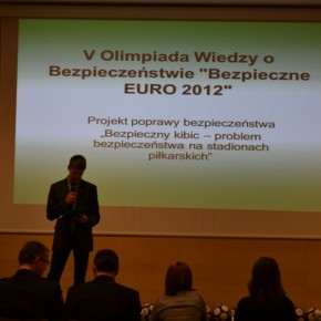 Finał V Olimpiady Wiedzy o Bezpieczeństwie