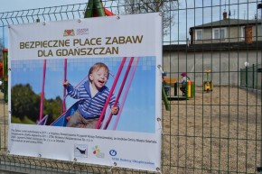 Otwarcie placu zabaw na Wyspie Sobieszewskiej