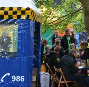 Strażnicy miejscy na 14 Wielkim Festynie Rodzinnym