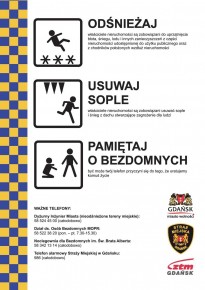 Zimowe obowiązki mieszkańców