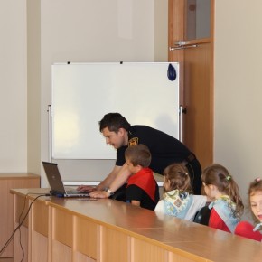 Najmłodsi odwiedzili Strażników