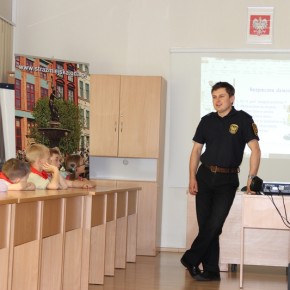 Najmłodsi odwiedzili Strażników