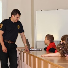 Najmłodsi odwiedzili Strażników