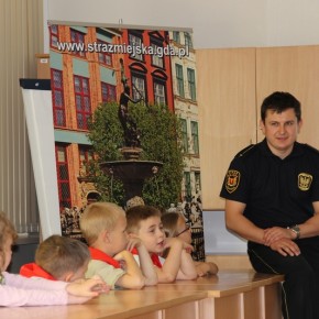 Najmłodsi odwiedzili Strażników