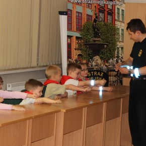 Najmłodsi odwiedzili Strażników