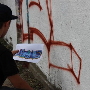 Graffiti w Nowym Porcie