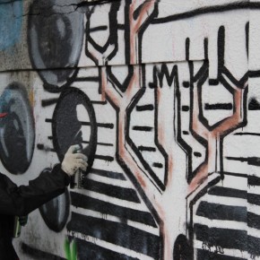 Graffiti w Nowym Porcie