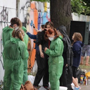 Graffiti w Nowym Porcie