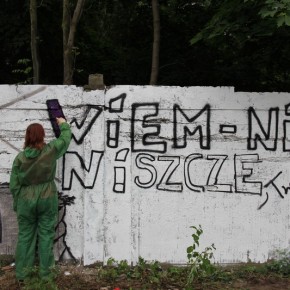 Graffiti w Nowym Porcie