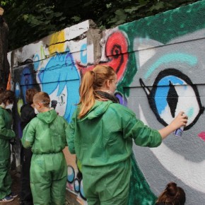 Graffiti w Nowym Porcie