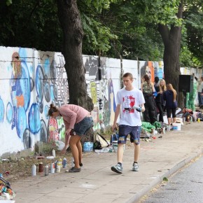 Graffiti w Nowym Porcie
