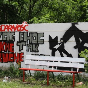 Graffiti w Nowym Porcie