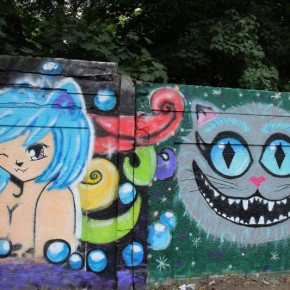 Graffiti w Nowym Porcie