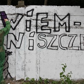 Graffiti w Nowym Porcie