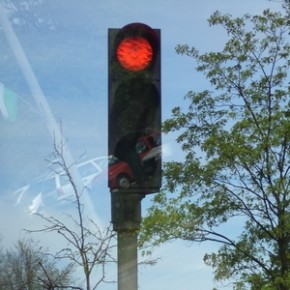 Uszkodził sygnalizację