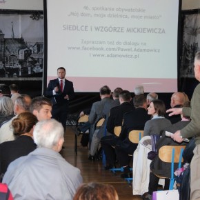 Spotkanie Prezydenta Gdańska z mieszkańcami Siedlec i Wzgórza Mickiewicza