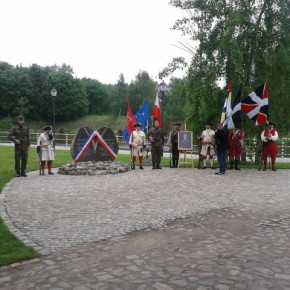 Uroczystość przy Twierdzy Wisłoujście